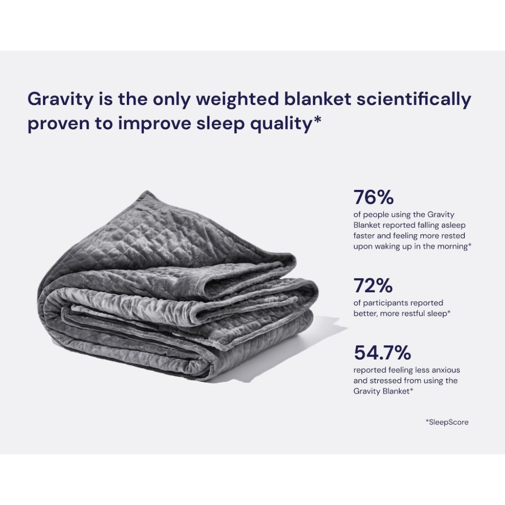 Gravity Weighted Blanket