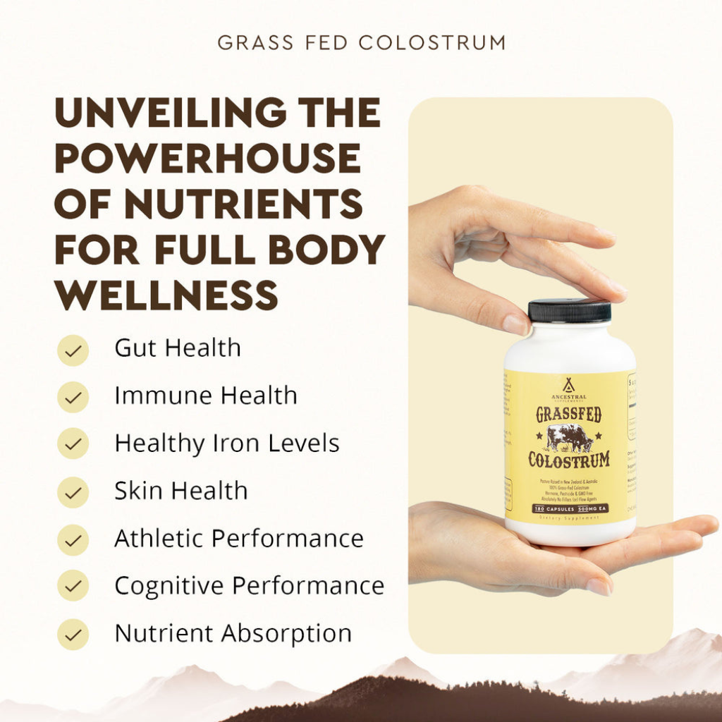 Ancestral Grass Fed Colostrum
