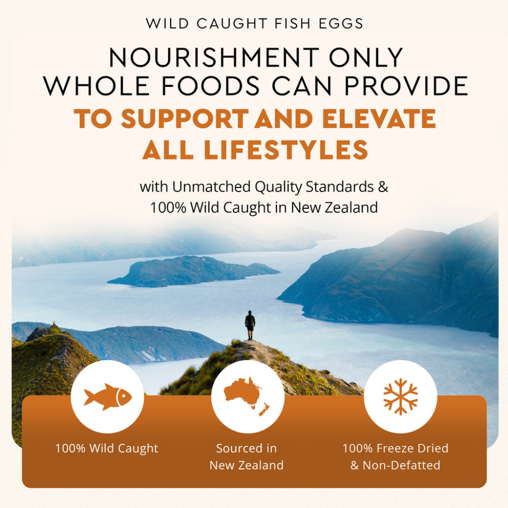 Ancestral Wild Caught Fish Eggs