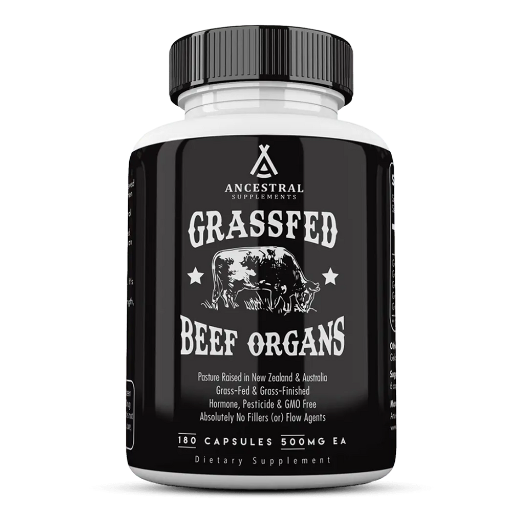 Ancestral Grass Fed Desiccated Beef Organs