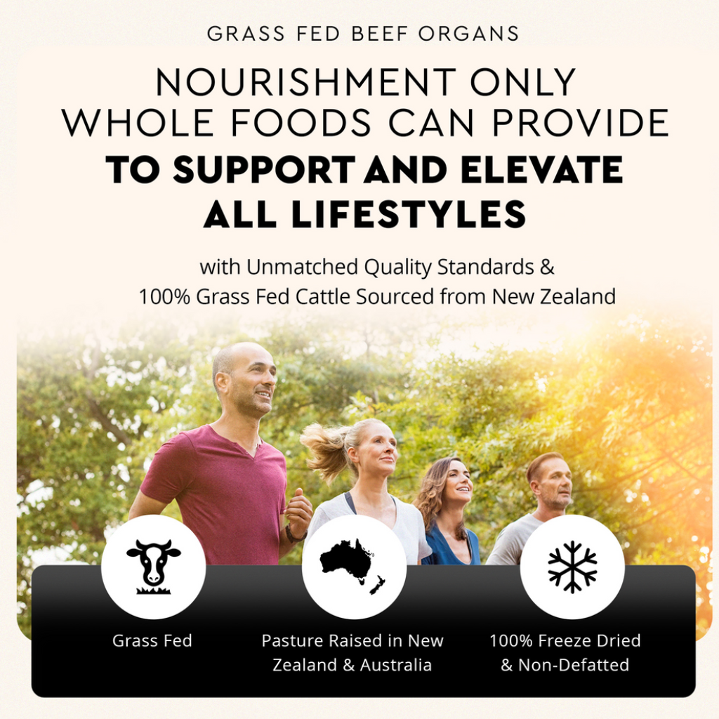 Ancestral Grass Fed Desiccated Beef Organs