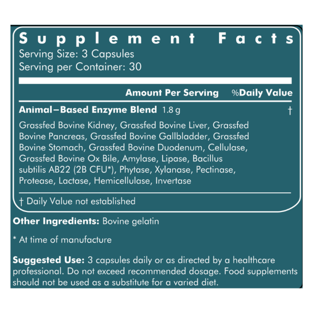 Ancestral  Digestive Enzymes