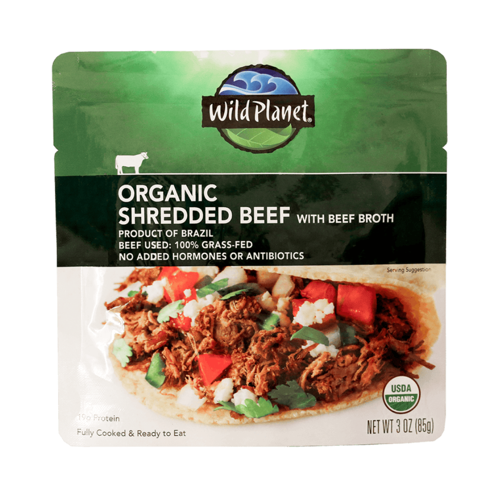 Organic Shredded Beef