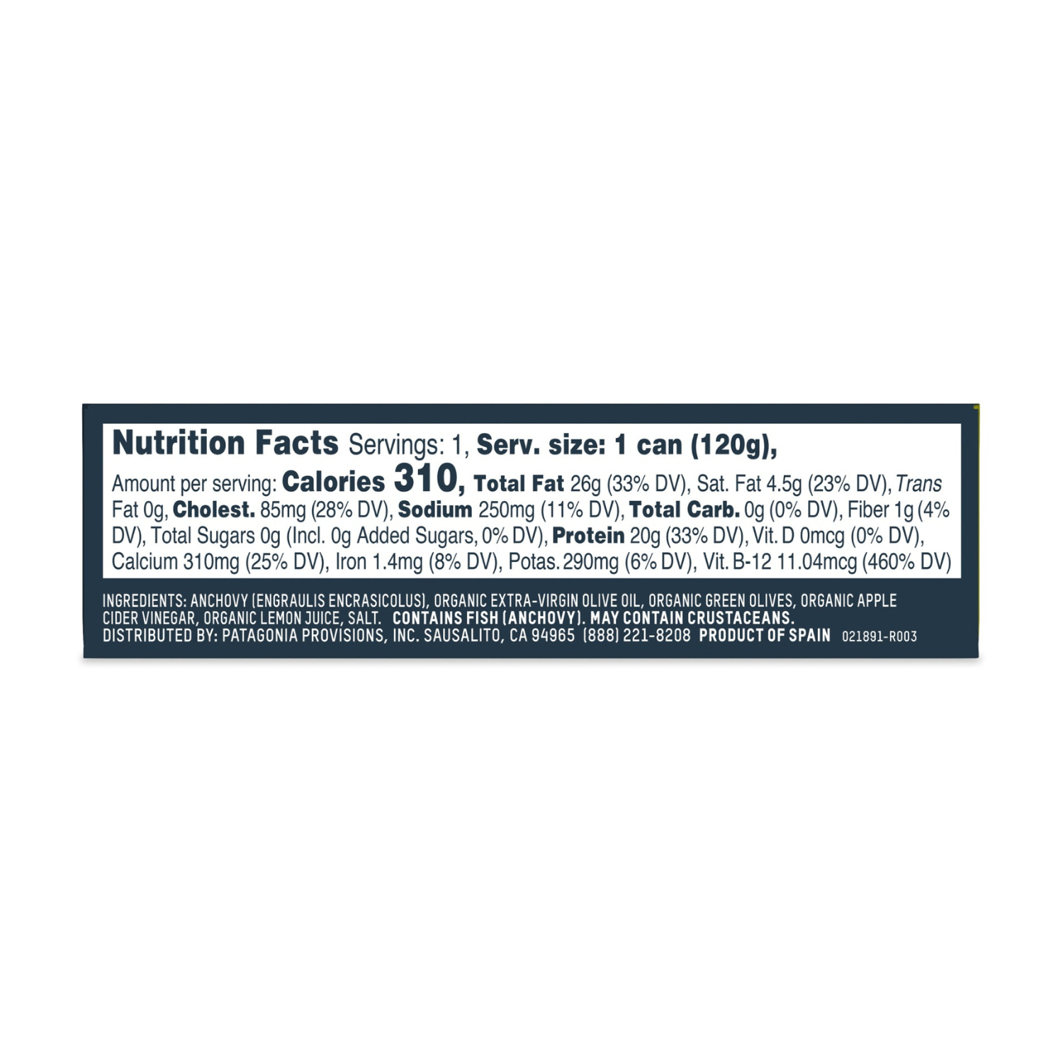Spanish White Anchovies