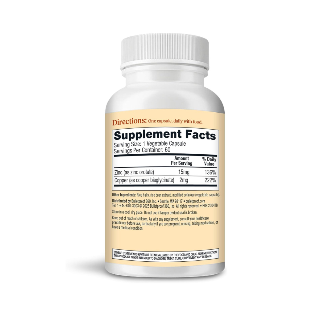 Zinc with Copper | Immunity and Mood