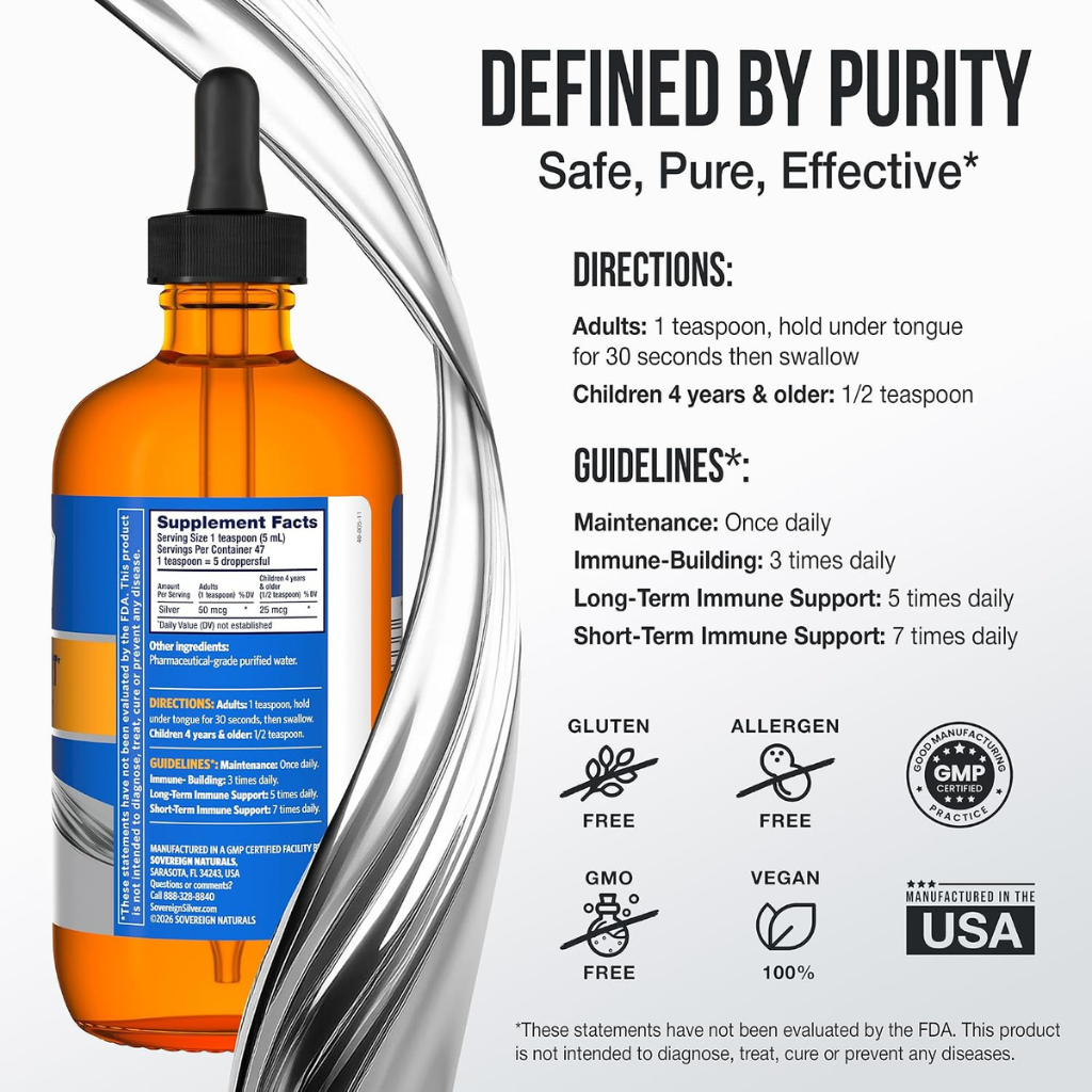 Bio-Active Silver Hydrosol