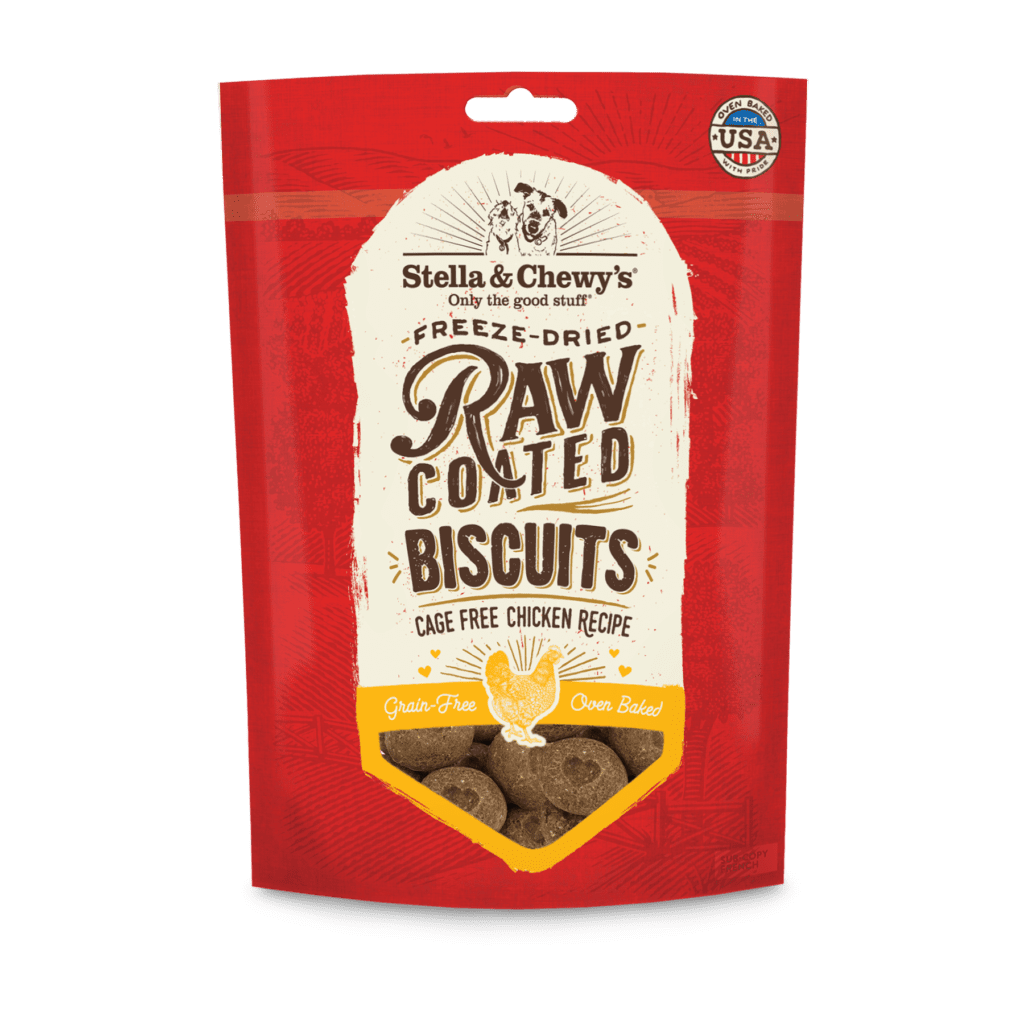 Raw Coated Biscuits